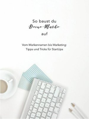 cover image of So baust du deine Marke auf